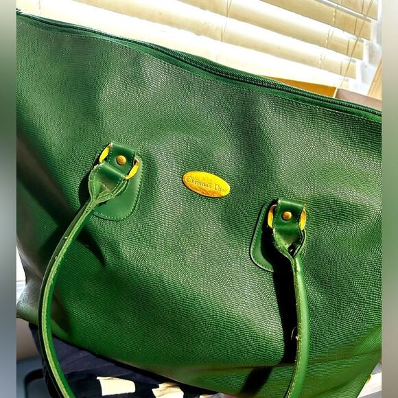 Vintage Christian Dior XL Weekender Duffle - Picture 5 of 8